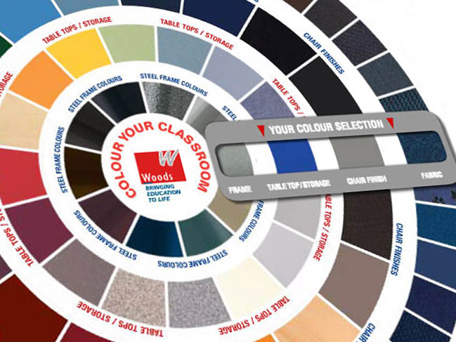 Woods Furniture Colour Selector